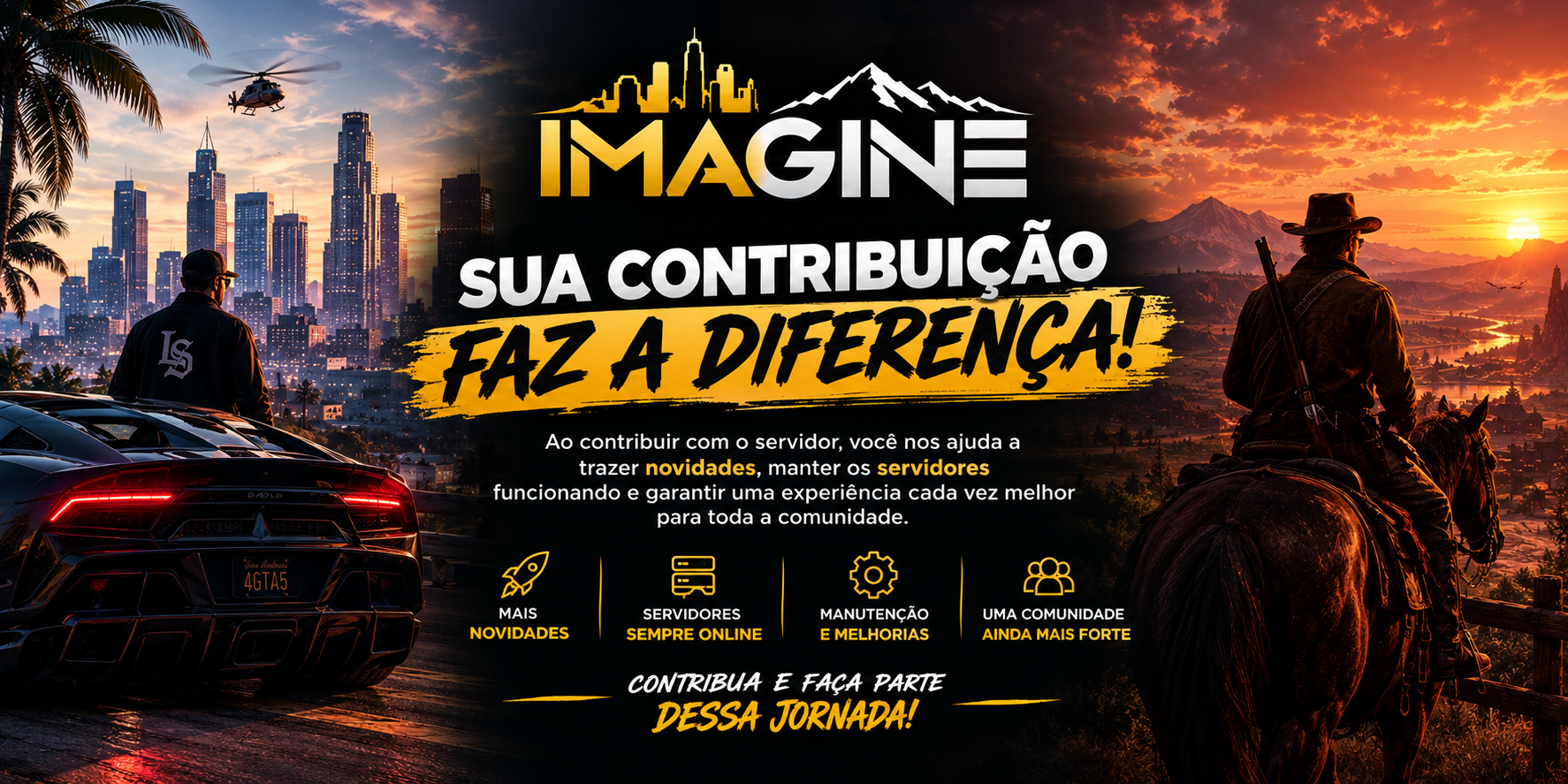 IMAGINE RP - Sua Contribuição Faz a Diferença!